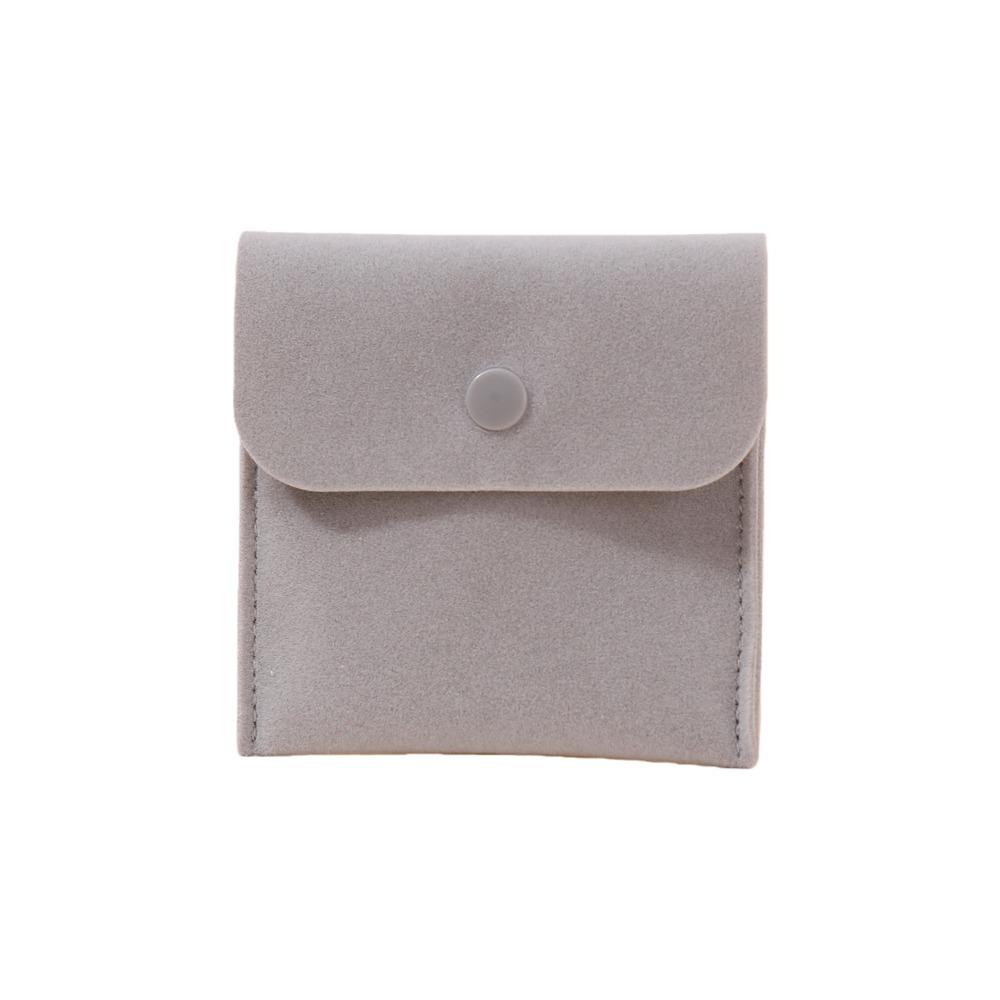 Складной мешочек для упаковки ожерелья и кольца, маленький органайзер для серег, мини-мешочек для демонстрации ювелирных изделий, женский