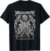 Футболка Megadeth - Vic Rising, Футболка для поклонников хард-рока и металла, Подарок для металлистов, Унисекс