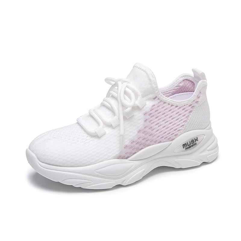 Модные дышащие удобные женские спортивные повседневные кроссовки Fly Woven, высококачественные модные женские изысканные повседневные туфли