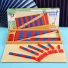Red and Blue Counting Sticks Teaching Aids, Mathematics Teaching Aids Wooden Children's Educational Counting Sticks Early Education Toys