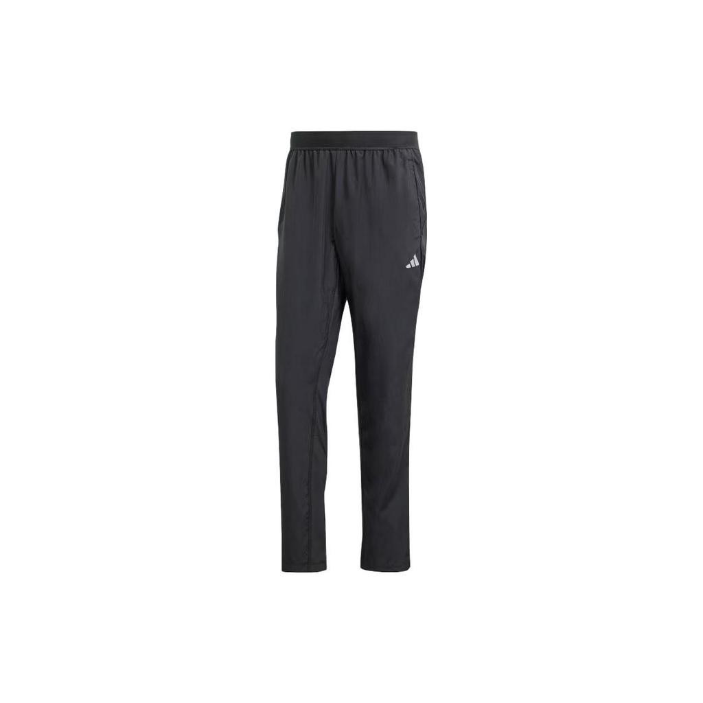Adidas Train Essentials Seasonal Woven Training Pants Black Men Streetwear IP4472