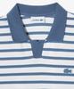 Мужская поло LACOSTE с контрастной отделкой воротника, в полоску, с коротким рукавом Ph486E-56G 776
