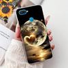 Clear For Oppo A12 CPH2077 CPH2083 Cover For Oppo A12 Case Luxury Butterfly Love Fashion Flowers Cool Lion Cute Painted