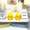 Silicone Duck Night Light Cartoon Bedside Lamp Decoration Gift Sleeping Lamp  Baby Children Kid