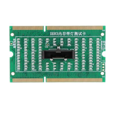 Анализатор SO-DIMM Диагностический тестер POST-карта для ПК Ноутбука Настольного компьютера DDR234 С подсветкой DDR3