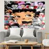 doll Print Tapestry, Lightweight Wall Hanging, for Bedroom, Dorm, Living Room, Home Art Decor - Birthday Christmas Gift for Friends