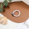 Sweet Personality Korean Retro Girls Pearl Ring Finger Rings Natural Stone Fashion Jewelry