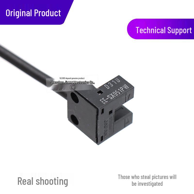 Оригинальный щелевой PNP фотоэлектрический датчик EE-SX951P-W/R, длина провода 1 м