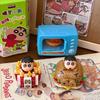 Crayon Shin-Chan Delicious Food Toys Building Blocks Blind Box Cute Assembling Toys Ornaments Children'S Educational Gifts