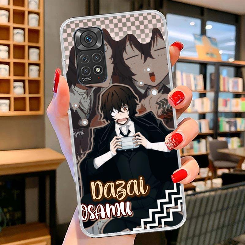 Bungo Stray Dogs Постер Аниме Чехол для телефона Для Xiaomi Redmi Note 15 14 13 12 11 10 Pro Plus 14S 12S 11S 11T 11E 10S Мягкий Забавный