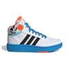 Disney x adidas Hoops 3.0 Mid J Микки Маус Детские Кроссовки Белый Облачно-белый Основной черный GY6634