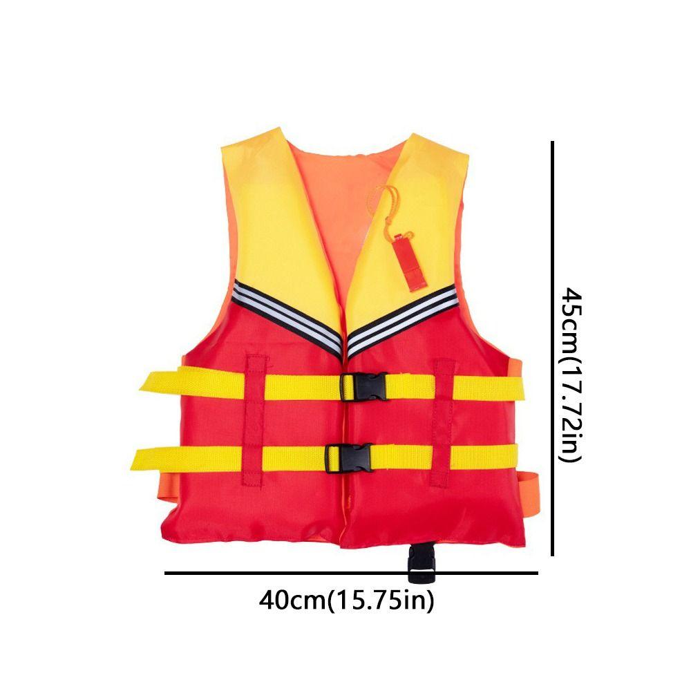 with Whistle Life Vest Jacket Large Buoyancy Swimming Vest Marine Safety Vest  Fishing