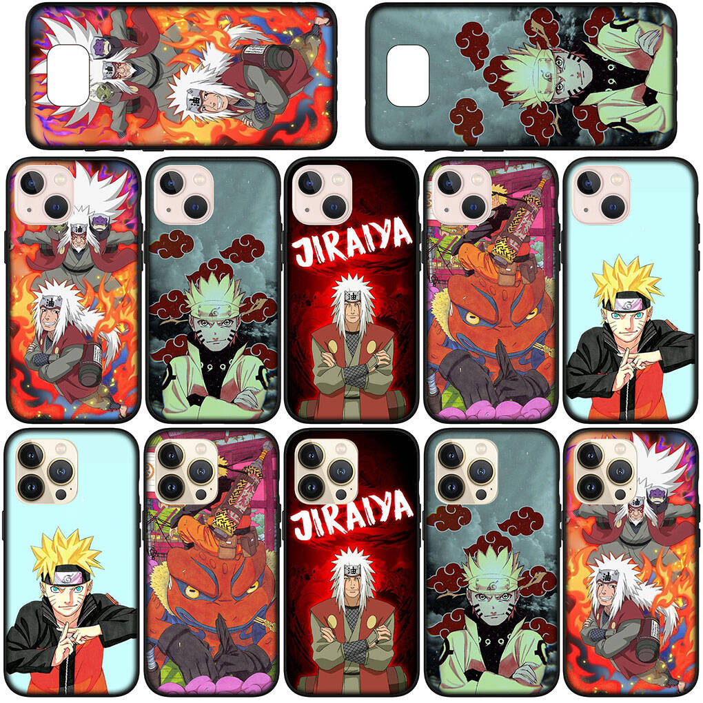 Для Samsung Galaxy S25 S24 S23 S22 Ultra FE Plus A17 A37 A57 A56 A55 A06 A16 A15 A36 A26 A35 A05 A25 A54 A34 Чехол для телефона Аниме Джирайя Наруто Обложка