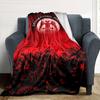 CORUM FK Print Flannel Blanket High Quality Warm Comfortable Cover for All Seasons Perfect for Gifts Home Decor