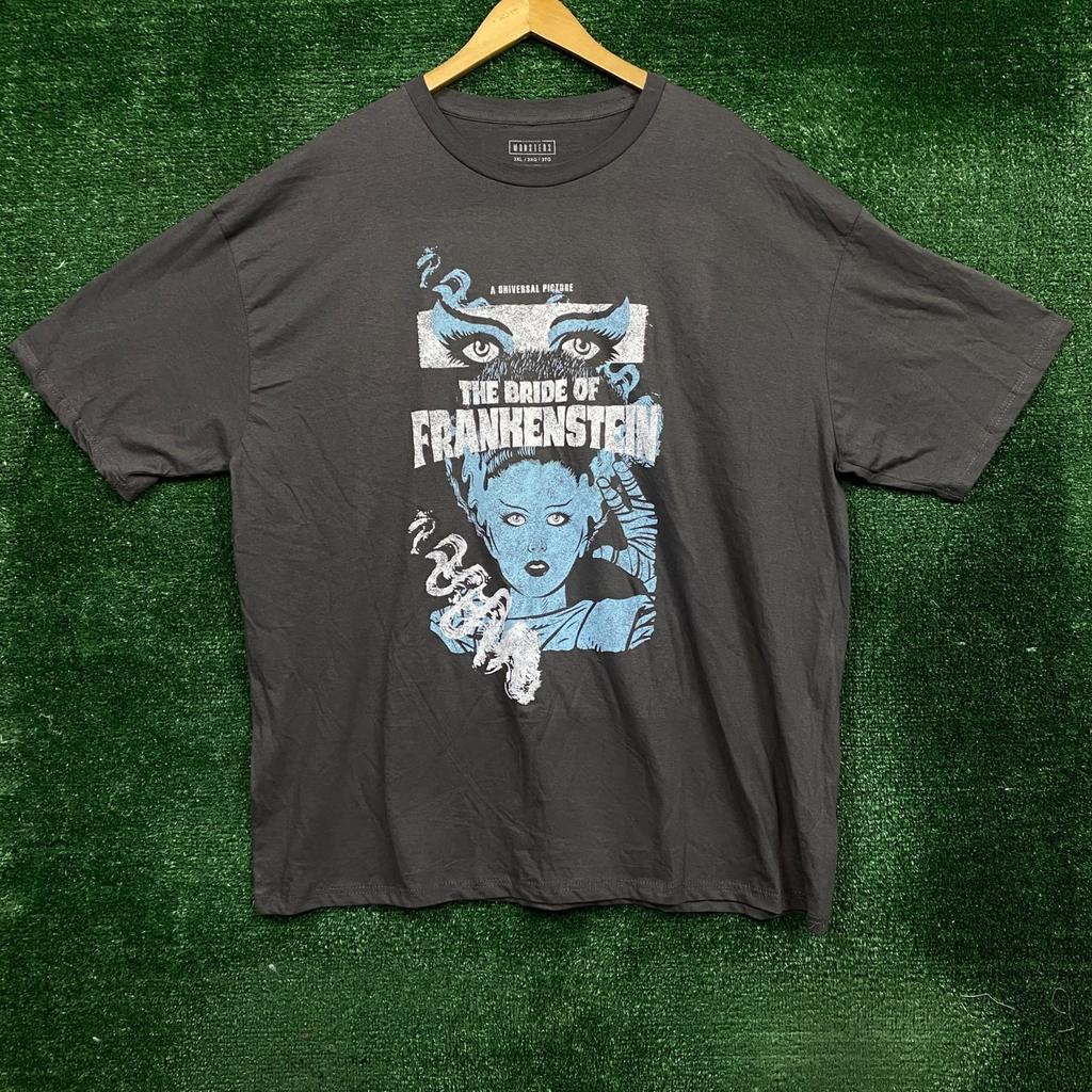 Universal Monsters The Bride Of Frankenstein Graphic 3XL Unisex T-Shirt