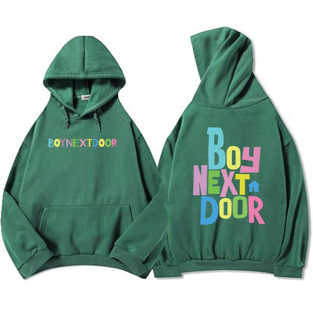 BOYNEXTDOOR Band Hoodies Sudaderas Мужская/Женская Одежда Длинный