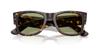 Солнцезащитные очки Ray-Ban WAYFARER MEGA HAVANA, цвет Бутылочно-зеленый, Поляризационные, 0RB0840SF, 902/4E52,