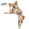 Decorative Corner Figurines 2D French Bulldog Door Topper Decor, Cute Sitter, Resin Wall Sculpture Dog Figurine for Frame Home Pet Lover Gift