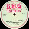 12-дюймовая пластинка ROY RANKIN & RAYMOND NAPTALI - Disc Jockey In A 81 Style / African KG007 KG Imperial 1981 UK Регги, Ска и Даб Б/У