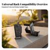 Barbell Safety Hooks Secure Power Rack J-Hooks Stable