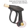 High Performance  Arrival High Pressure Short Nozzle Car Washing Spraying Water Car Cleaner 1/4" Quick Connect Nozzle