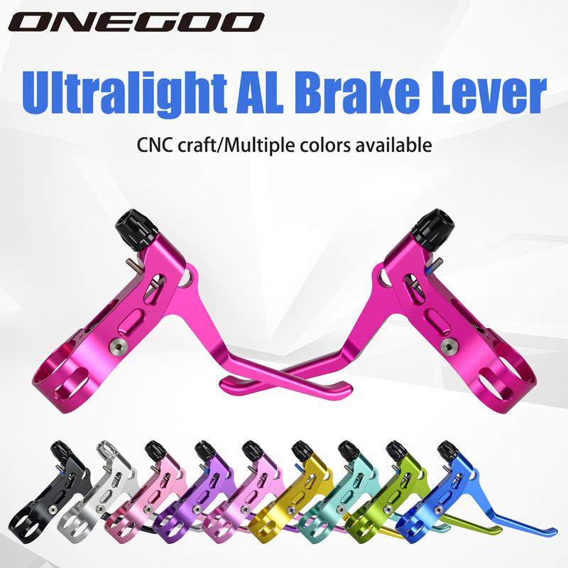 ONEGOO Ultralight Aluminum Alloy Bicycle Brake Lever MTB Mountain Road Folding Bike Brake Lever Strength Hand Brake Lever