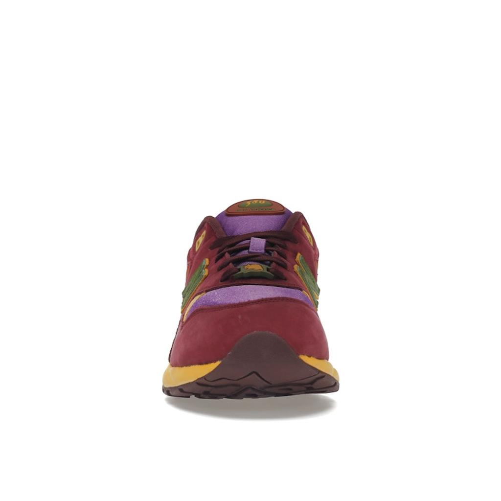 Stray Rats X New Balance 580 Tribute To 2007 - Burgundy Unisex Sneakers Red Mystic-Purple MT580SR2