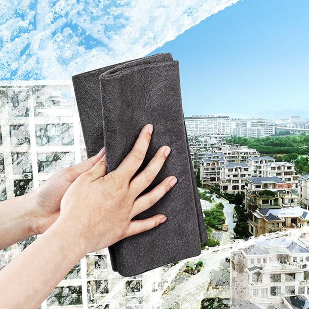 Водяной след Протирка Зеркало Толстая Салфетка для посуды Волшебная Ткань Без разводов Ткани для чистки стекла Полировочная тряпка для автомобиля