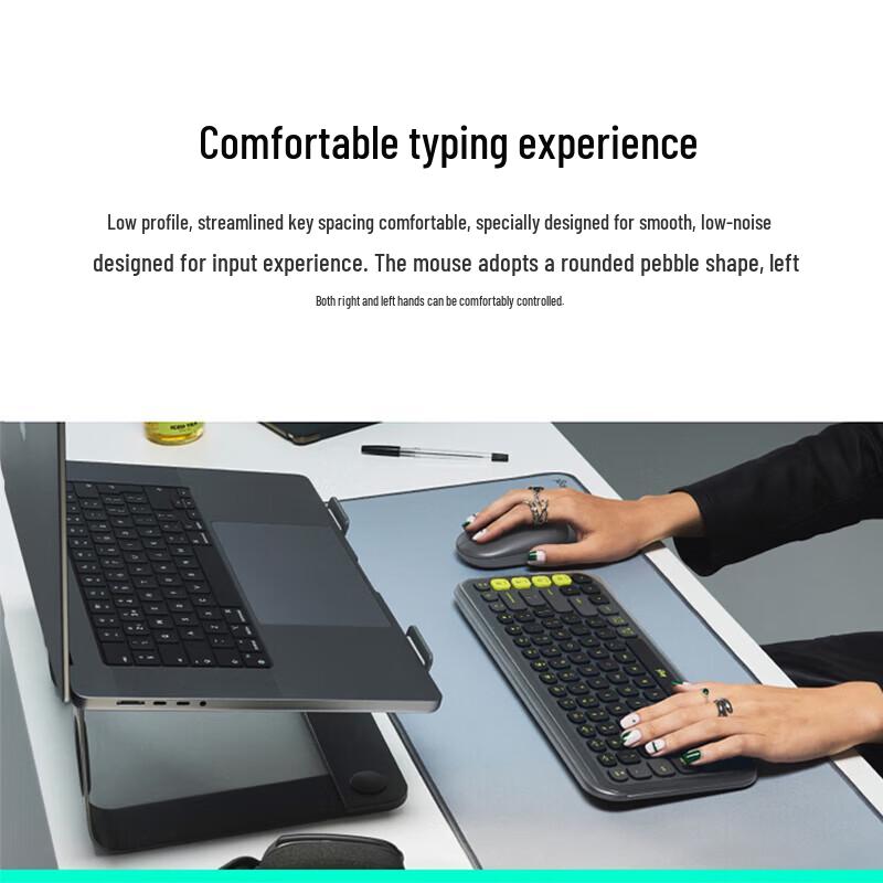 Logitech КОМБО ИКОНА ПОП Беспроводной набор клавиатуры и мыши