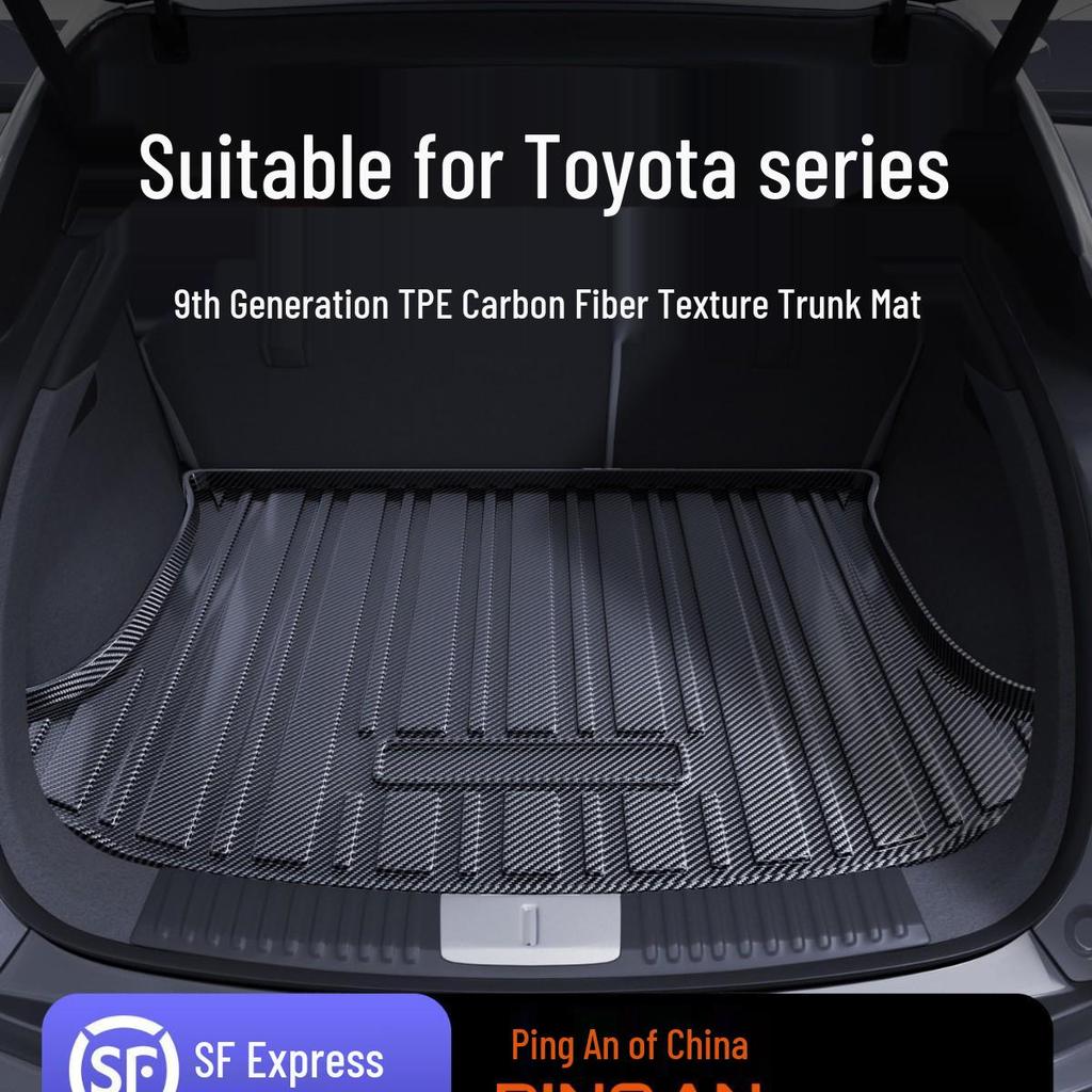 Коврики в багажник, совместимые с Toyota Camry, RAV4, Corolla, Ruifang, Wildlander, Highlander и Avalon