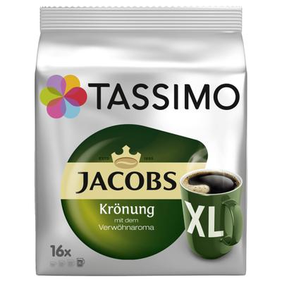 TASSIMO Кофе Tassimo в капсулах Jakobs Crönyun 16 капсул 144г