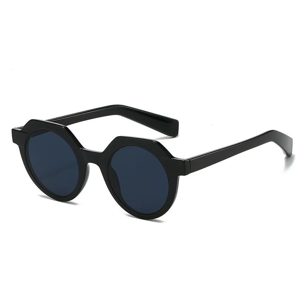 Personalized Color Matching Round Sunglasses Sunglasses Retro Trend Sunglasses Fashion High Sense