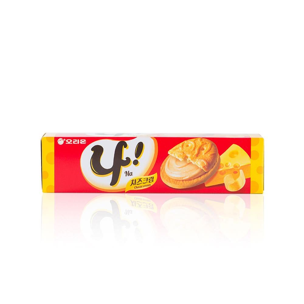 Orion Na! Sand Original Sweet Cream Cheese Biscuit Sandwich 77g (5 Packs)