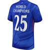 Nike Футбольная футболка Chelsea FC Dri-FIT Fan Edition Модная Удобная Мягкая Приятная к коже Универсальная С коротким рукавом Мужская одежда Топы Синий HJ4589-496