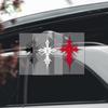 Креативная наклейка на машину в виде креста; защита от царапин для автомобиля и мотоцикла водонепроницаемая светоотражающая