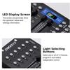 Беспроводной световой контроллер DMX512, консольная панель, 2,4G ISM 192CH, функция программирования, активация звука