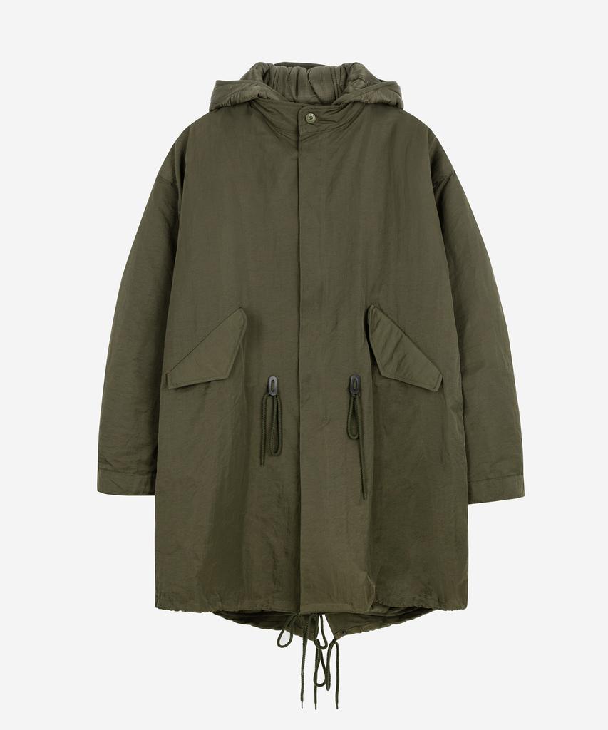 Publicifure Washed Nylon M65 Fishtail Parka_Khaki