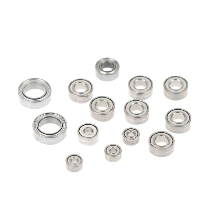1Set Full Set Ball Bearings Upgrade For Wltoys 244016 & Losi Micro-B 1/24 Rc Car Spare Parts