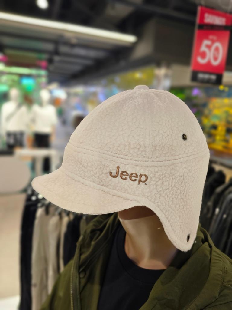 Jeep Унисекс Шапка-ушанка из флиса с подкладкой из боа JN4GCU617
