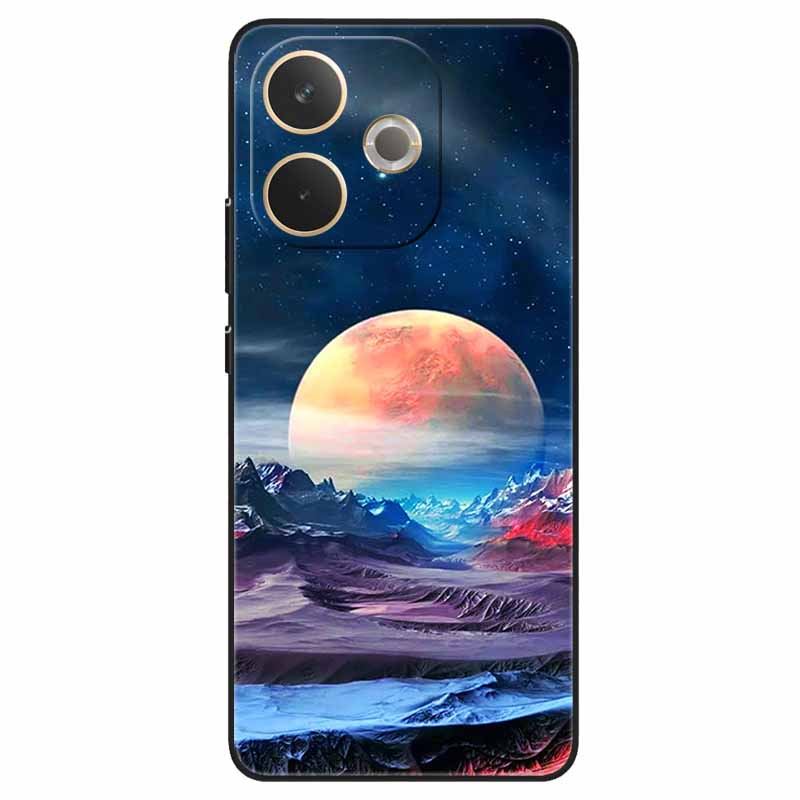 Чехол для OPPO A5 Pro 4G Черный ТПУ Крутые Животные Волки Силиконовая Крышка Телефона для Oppo A5 Pro 5G Защитные Чехлы A5Pro 2025 Чехлы