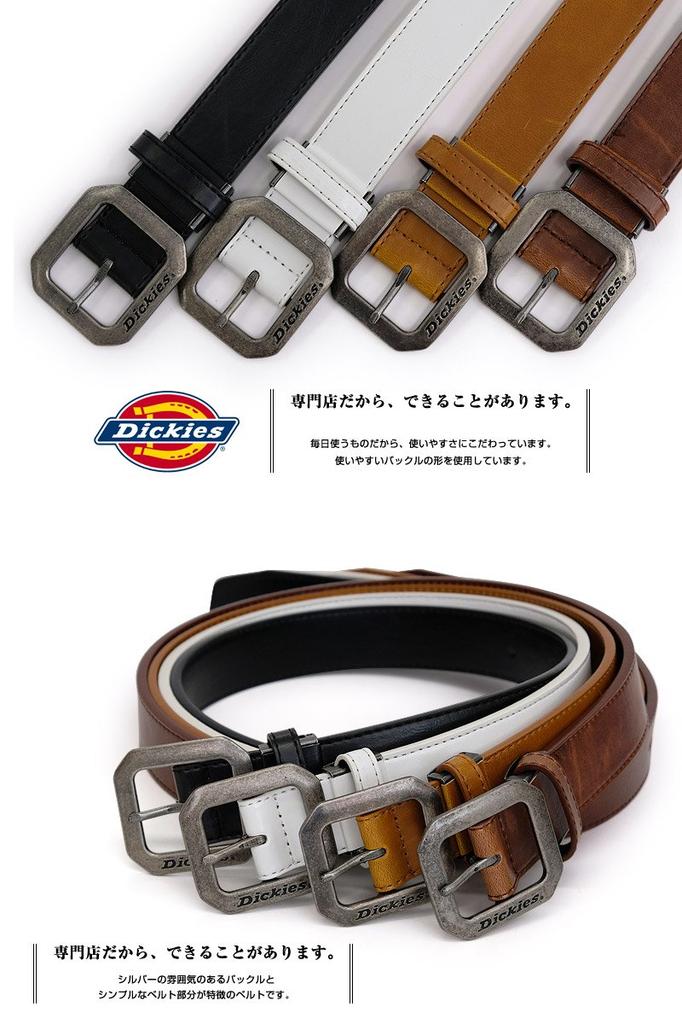 Мужской ремень Dickies, ширина 35 мм, искусственная кожа, повседневный ремень, коричневый