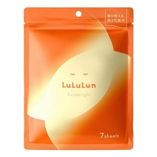 LuLuLun Aura Bright Mask W 7 sheets Face pack Sheet Moisturizing Pores Beauty