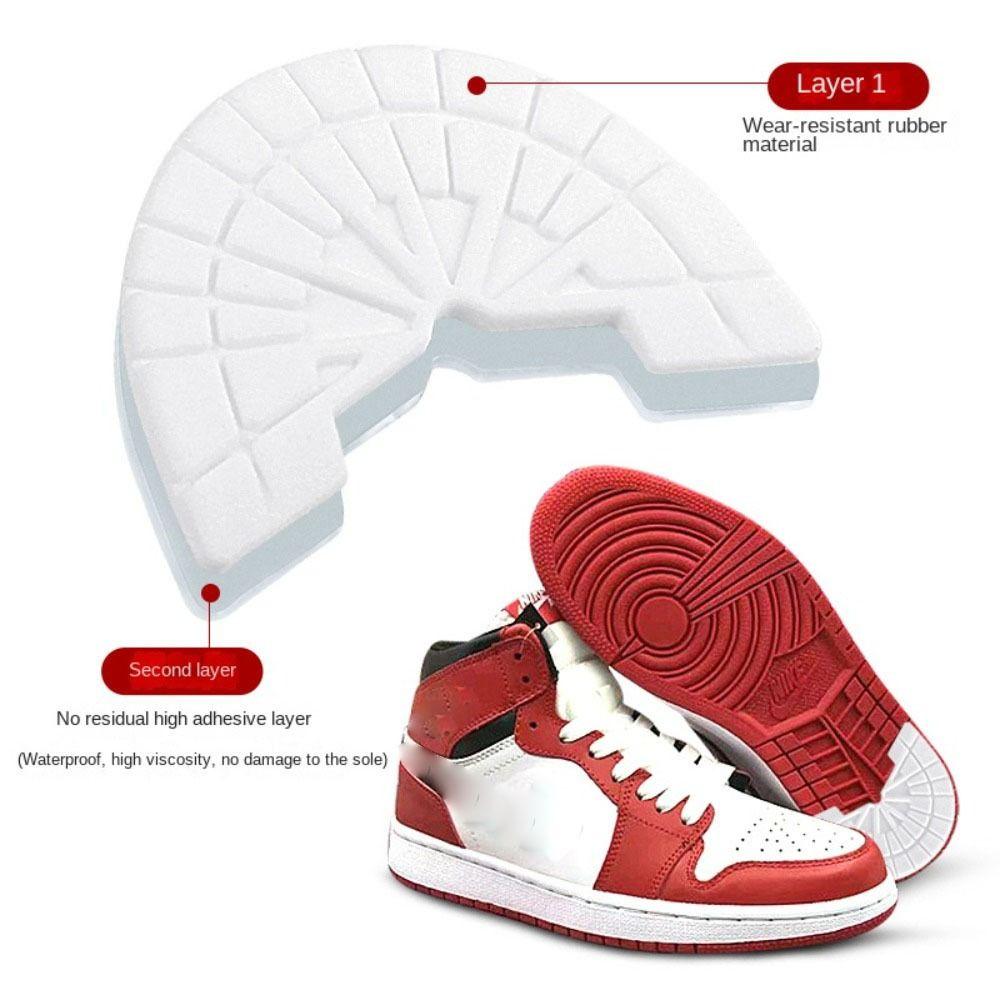 Ремонтный материал Резиновый протектор подошвы обуви DIY Подошвы Износостойкие Ремонтные подошвы Наклейки Противоскользящие Бесшумные обувные накладки