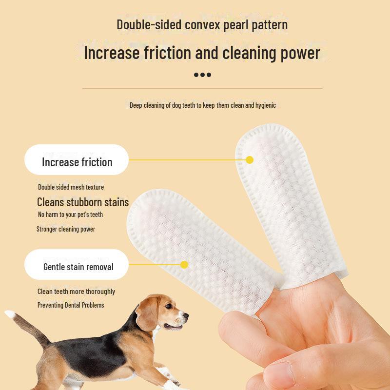 Влажные салфетки для чистки пальцев домашних животных: Чистка зубов, освежение дыхания и удаление зубного камня у собак и кошек