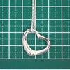 [Used] TIFFANY/Tiffany 925 open heart pendant/g468-33
