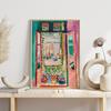 Retro Scenery Matisse Print Photo Window Wall Art Colorful Flower Home Decoration