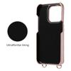 Чехол из искусственной кожи для iPhone16 15 14 13 12 11 Pro Max Mini XS 7 8 с косметическим зеркалом, шнурком, слотом для карт, функцией подставки