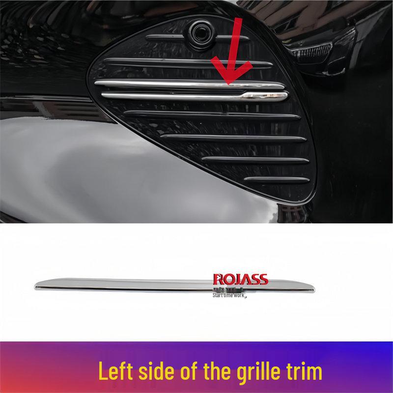 Mercedes-Benz E-Class E300L, E260, E350eL Chrome Front Bumper & Grille Trim (W214)