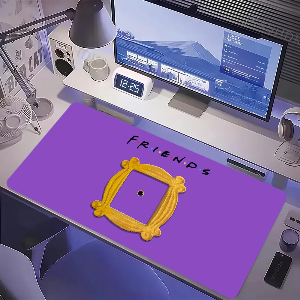 Classic F-Friends Tv Show F-Friend Mouse Pad Rubber Desktop Thickened Large MousePad Office Non-slip Gaming Desk Mats XXL