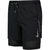 Nike Мужские шорты As M Nk Flx Stride Short 5In Удобные Эластичные Повседневные Шорты Приятные к Коже Мужские Шорты Черный AJ7783-010